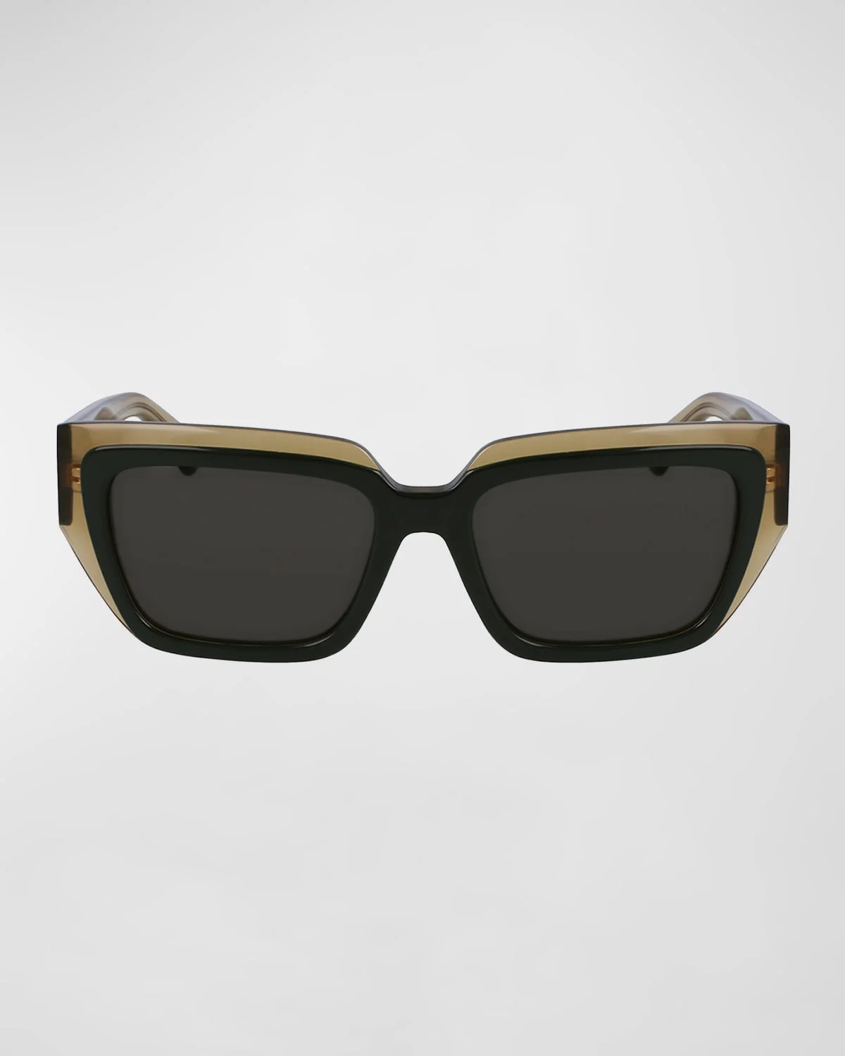 Logo Acetate Butterfly Sunglasses - 1