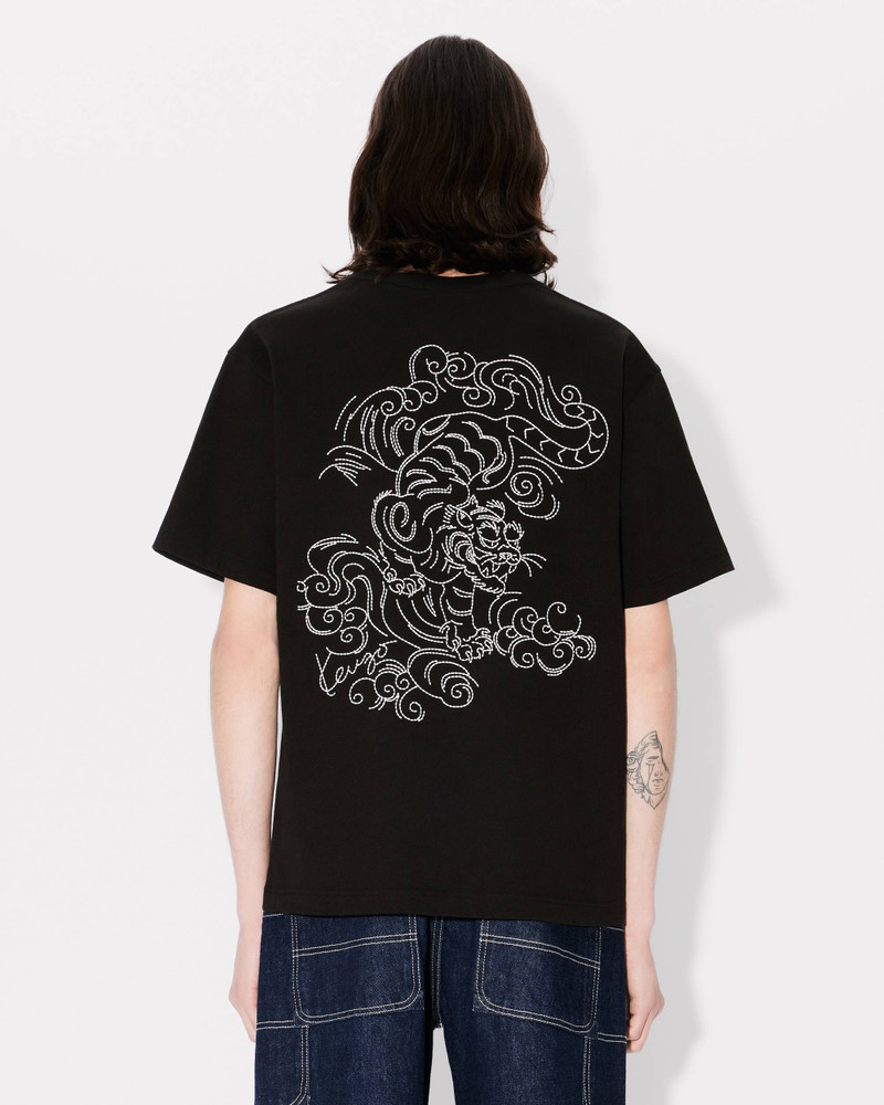 'KENZO Star Tiger' embroidered oversized T-shirt 4