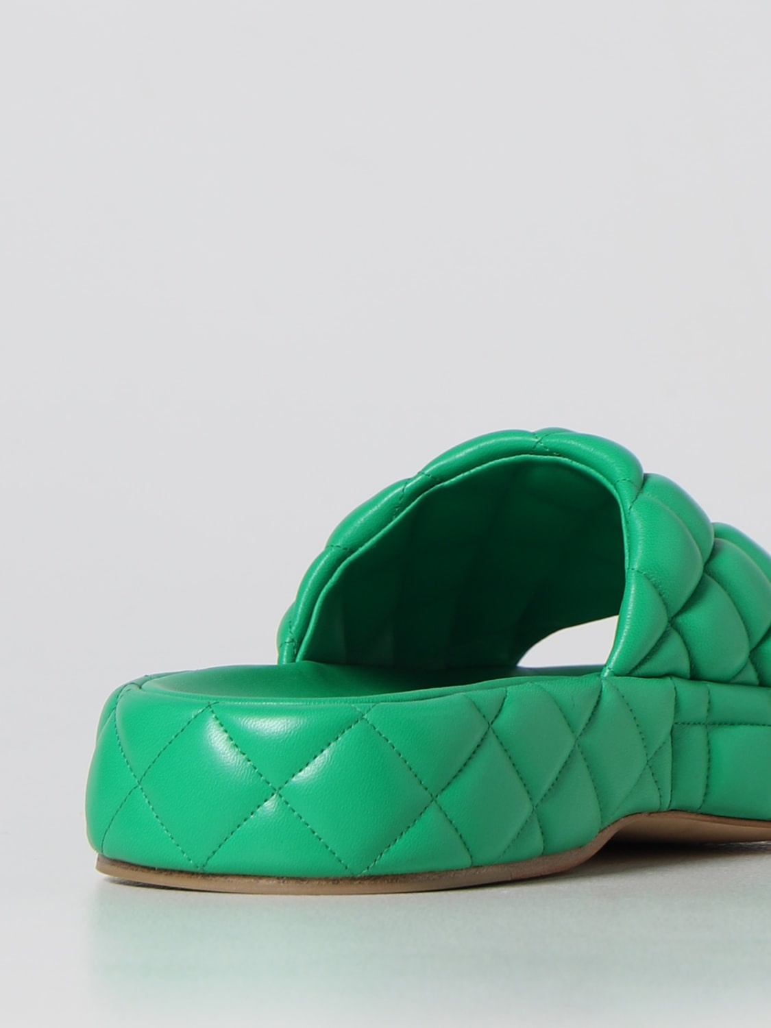 Bottega Veneta quilted nappa sandals - 3