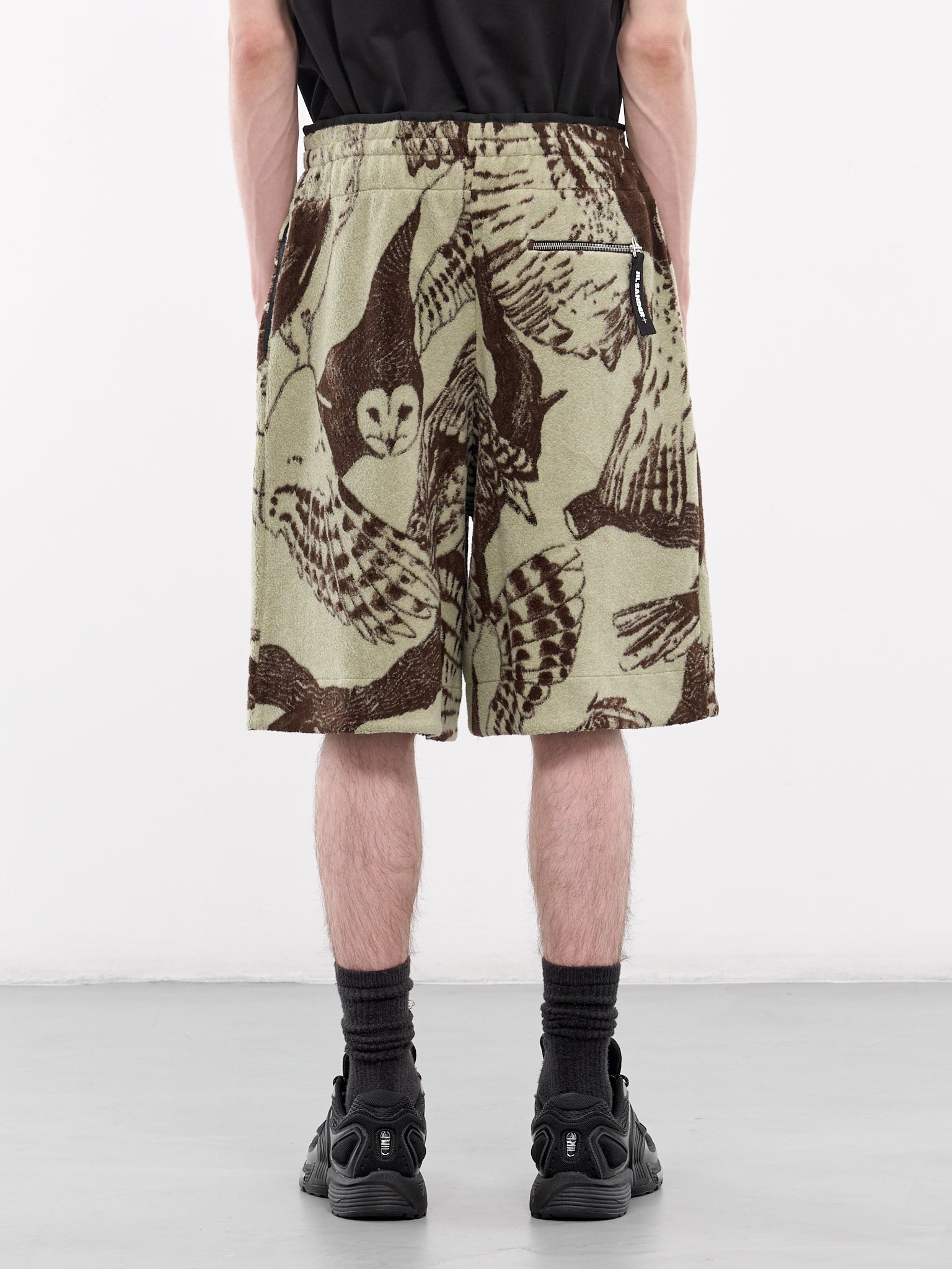 Graphic Fleece Shorts - 3