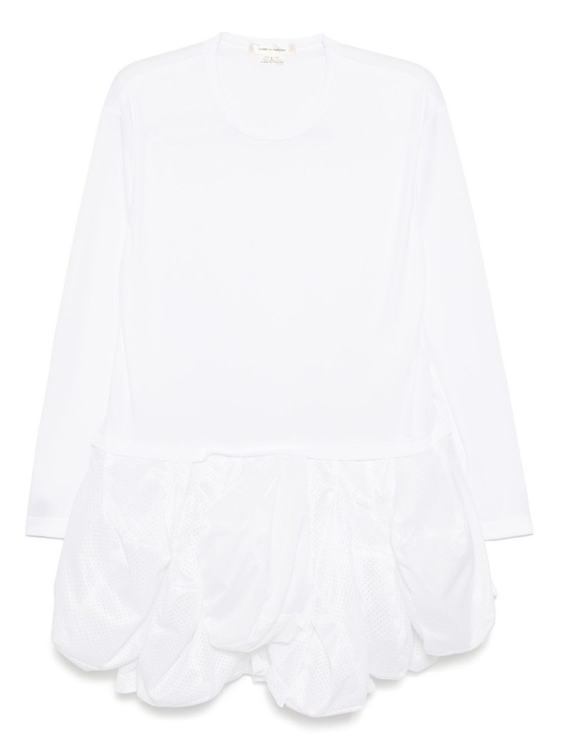 long-sleeved ruffle dress 1