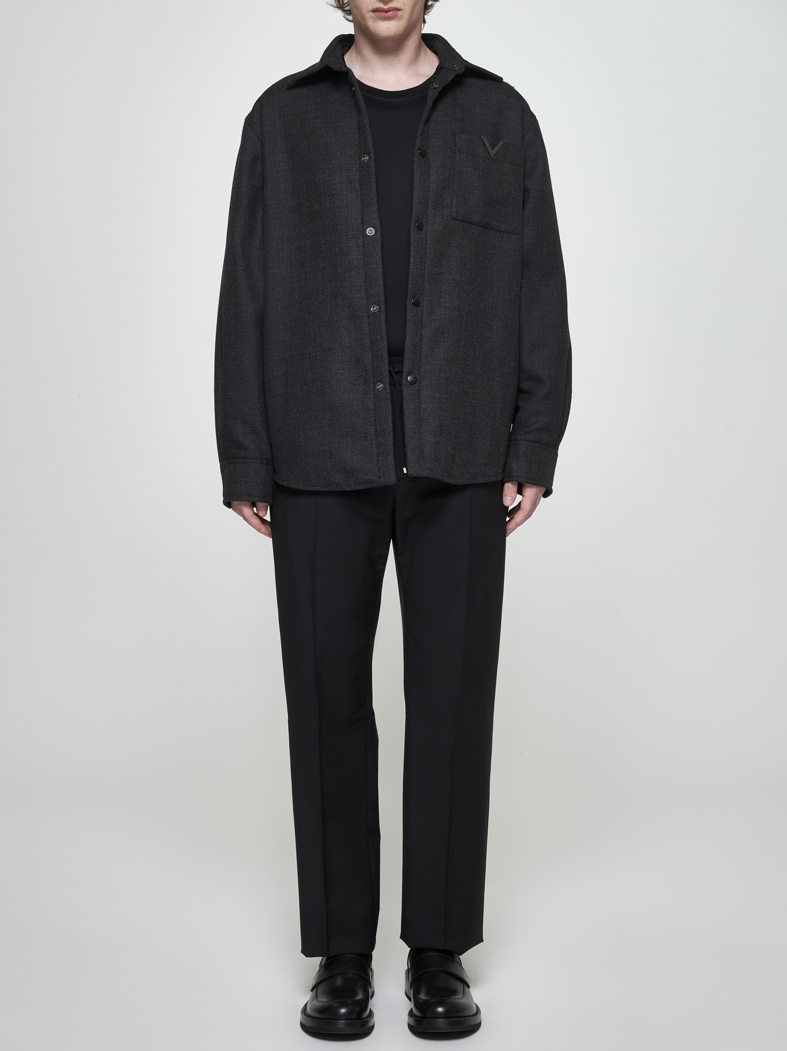 Valentino wool overshirt - 2