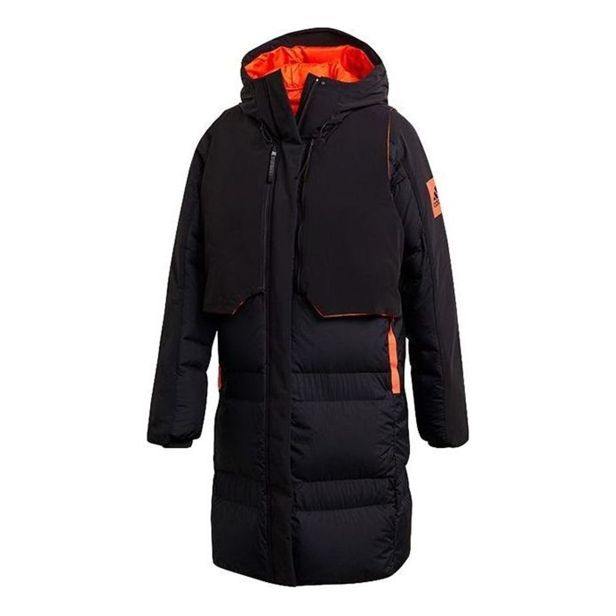 (WMNS) adidas Myshelter Cold.RDY Down Jacket 'Black Orange' FR9529 - 1