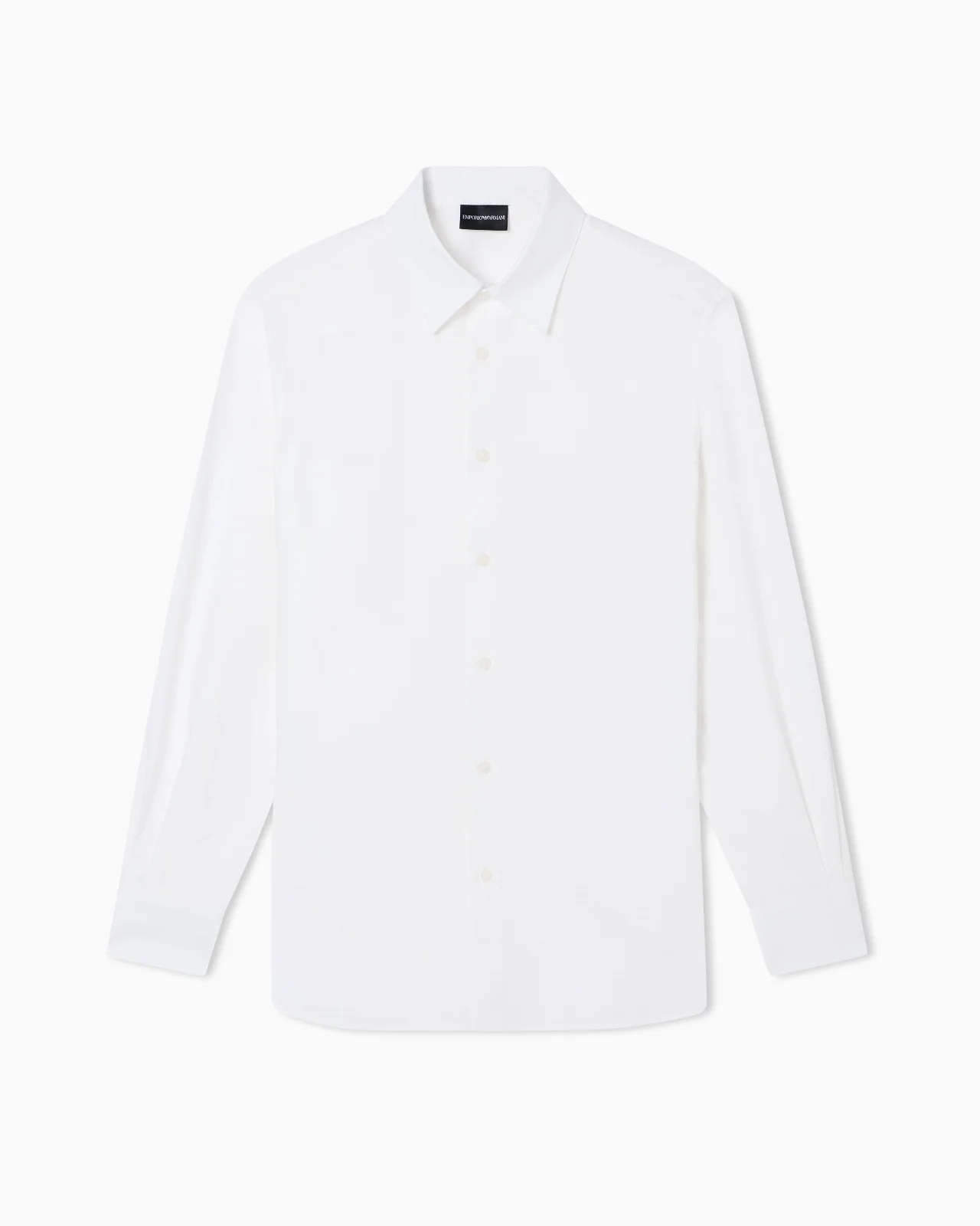 JACQUARD SHIRT WITH ALL-OVER LETTERING - 1