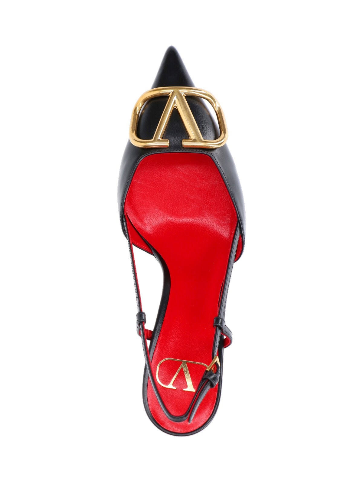 'VLOGO SIGNATURE' SLINGBACK PUMPS - 5