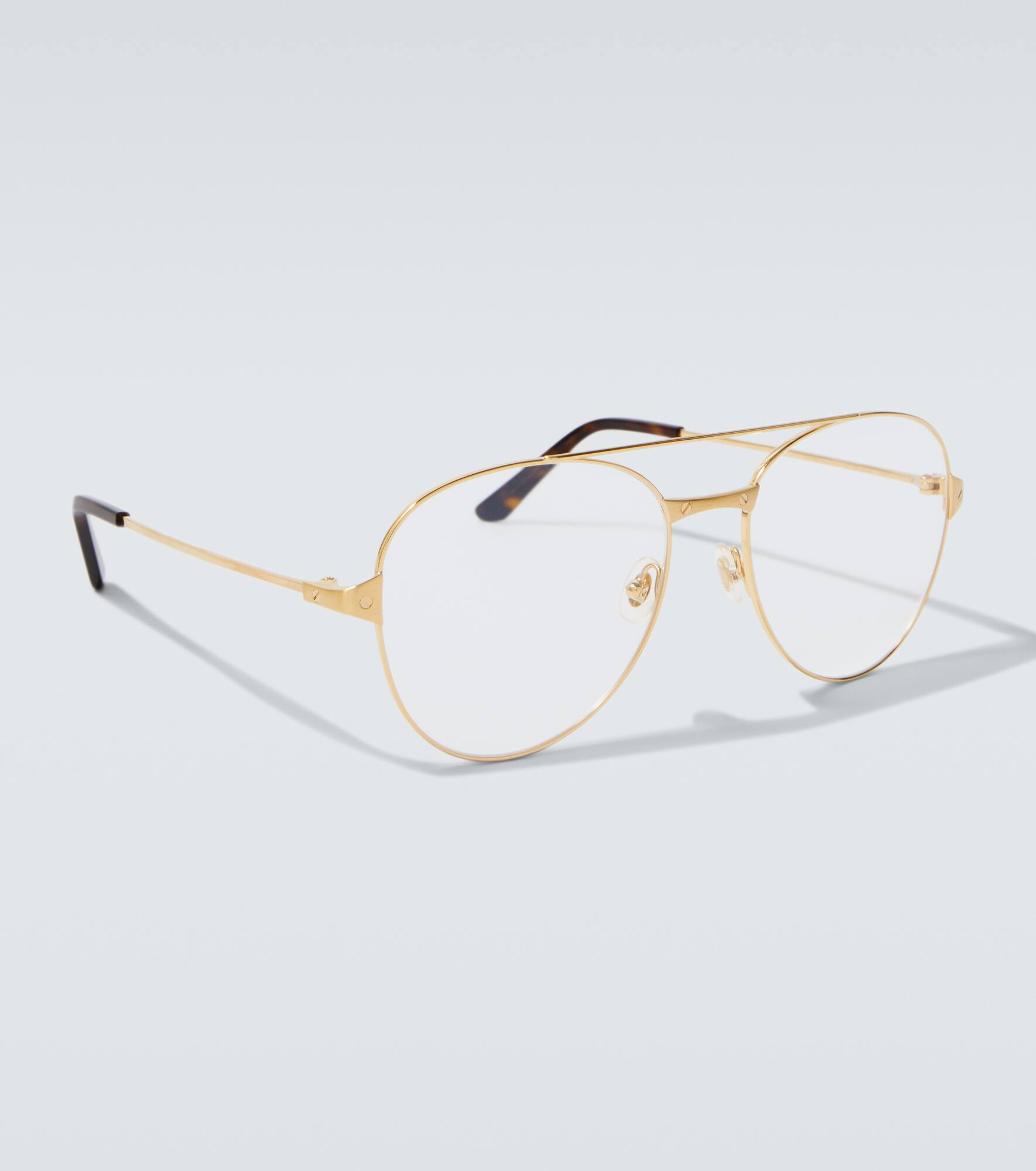 Santos De Cartier aviator glasses - 2