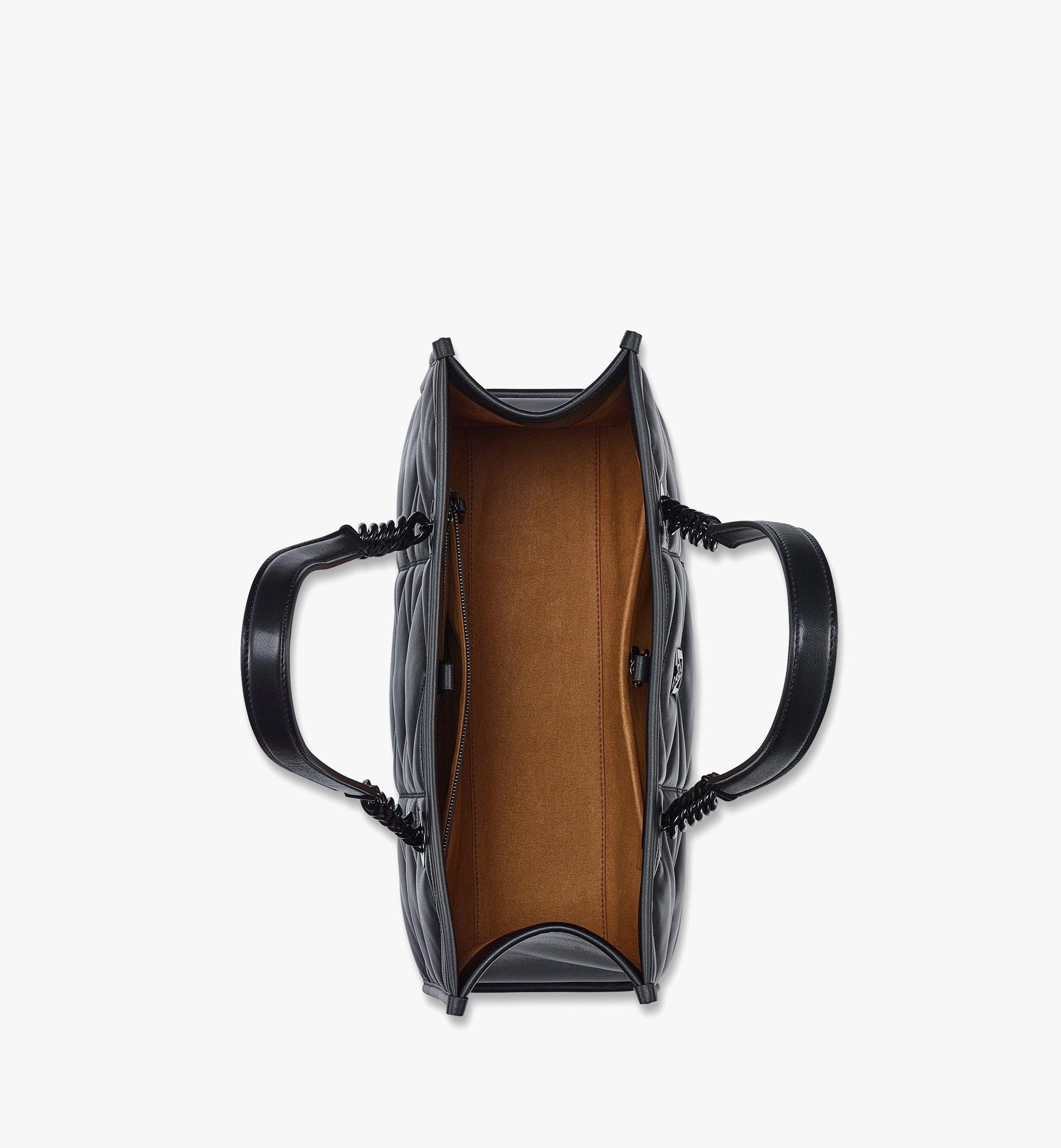 Travia Shoulder Bag in Cloud Quilted Lamb Leather - 4