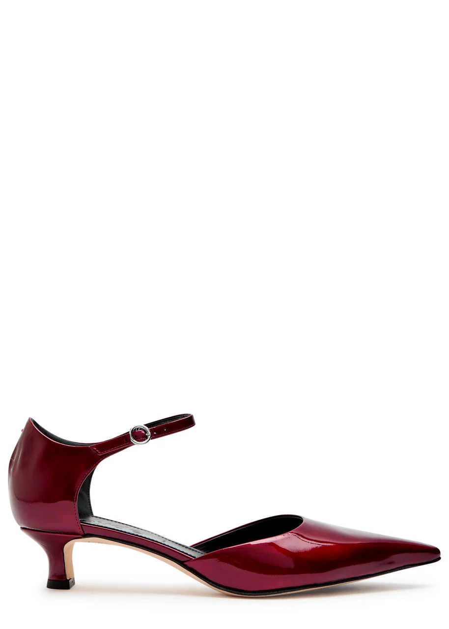 Aeyde Tillie 35 Patent Leather Pumps - 1