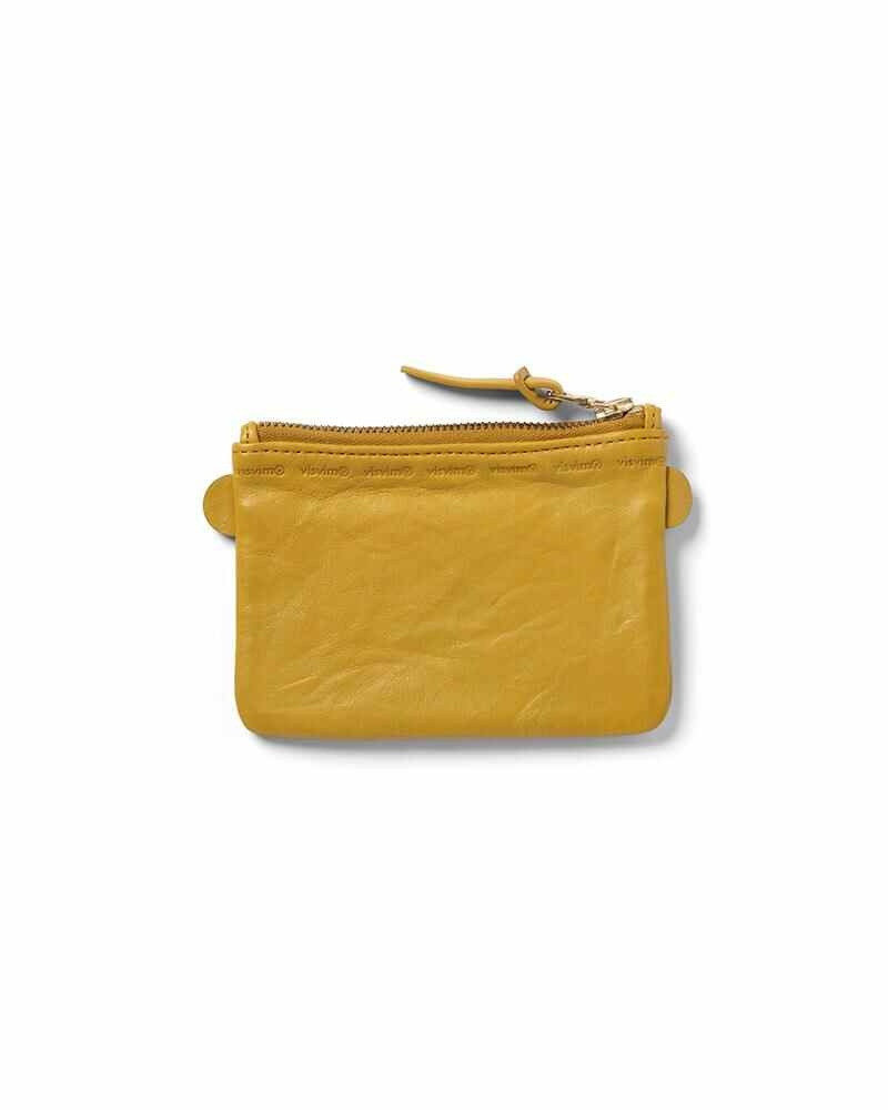 visvim LEATHER ESSENTIALS CASE MUSTARD outlook