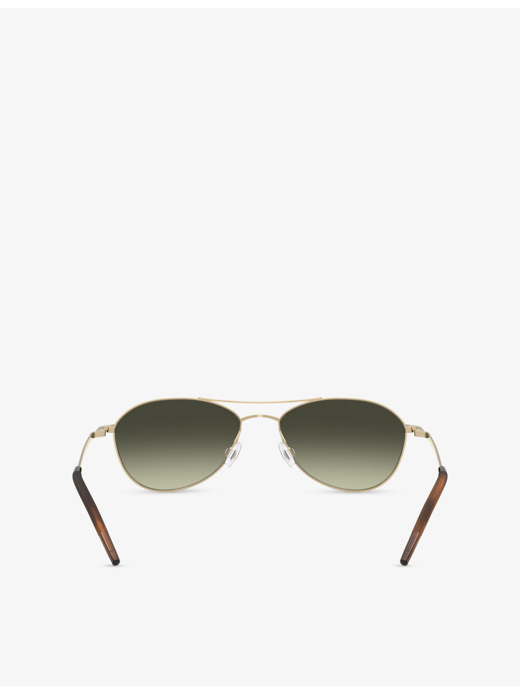 OV1358S Aero II Pilot-Frame Steel Sunglasses - 4