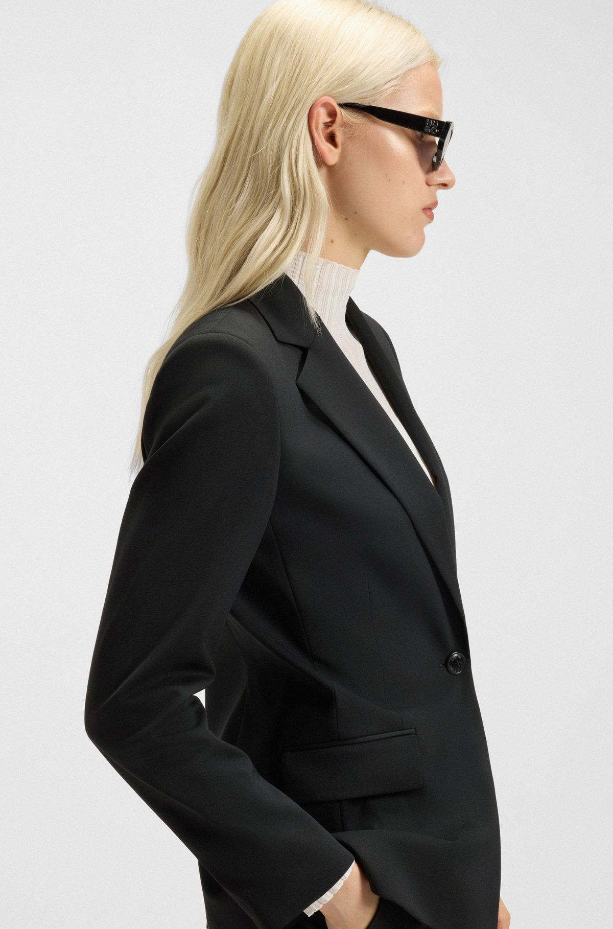 REGULAR-FIT JACKET WITH NOTCH LAPELS - 6
