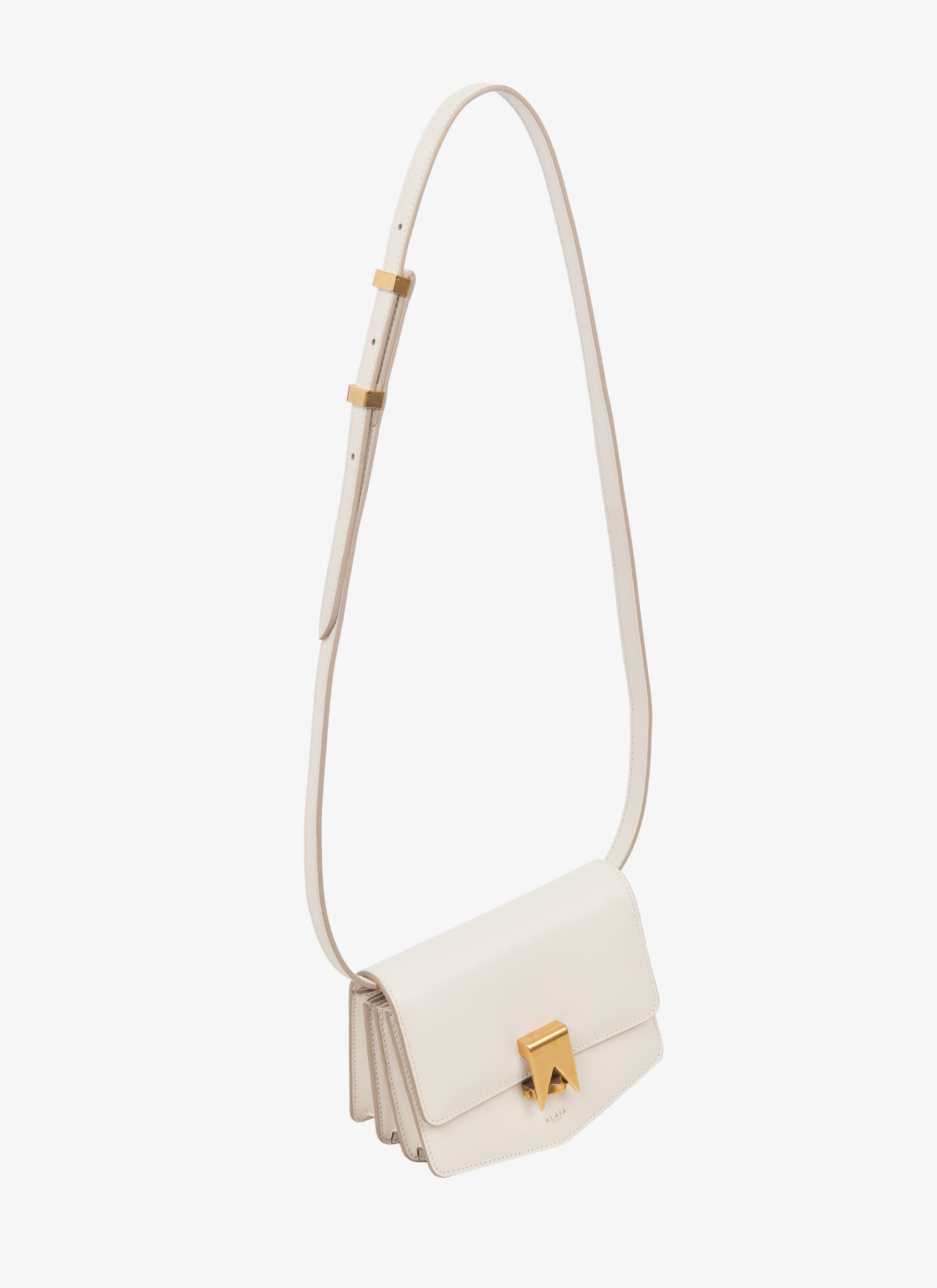 SALE【Alaia】ル パパ スモール ショルダーバッグ Alaïa LE PAPA SMALL BAG IN CALFSKIN | REVERSIBLE