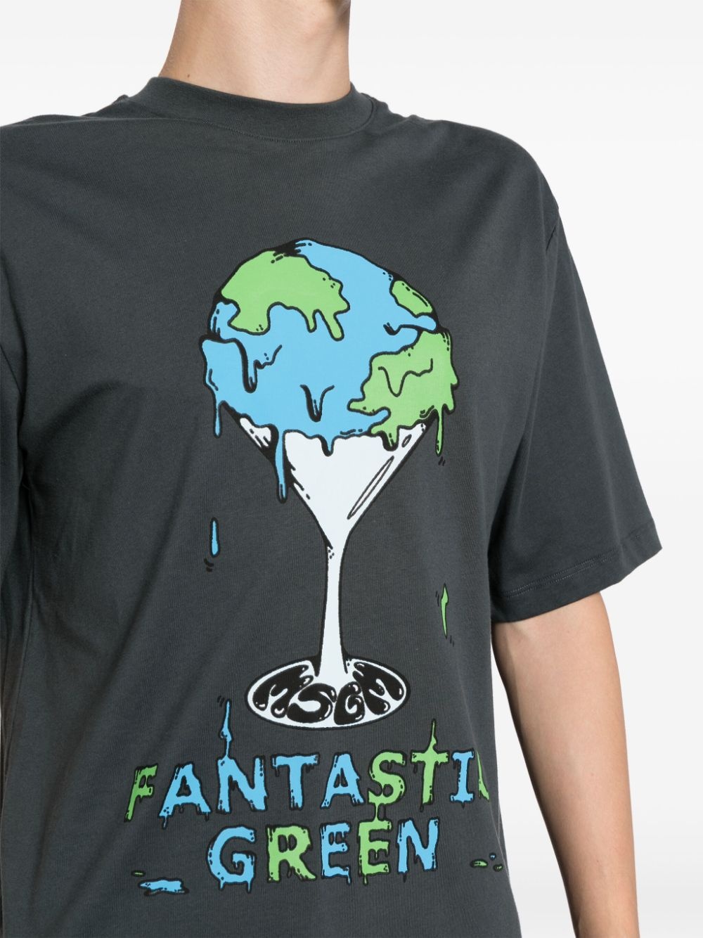 graphic-print cotton T-shirt - 6