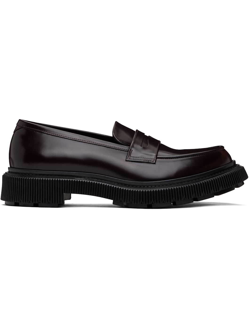 Burgundy Type 159 Loafers - 1