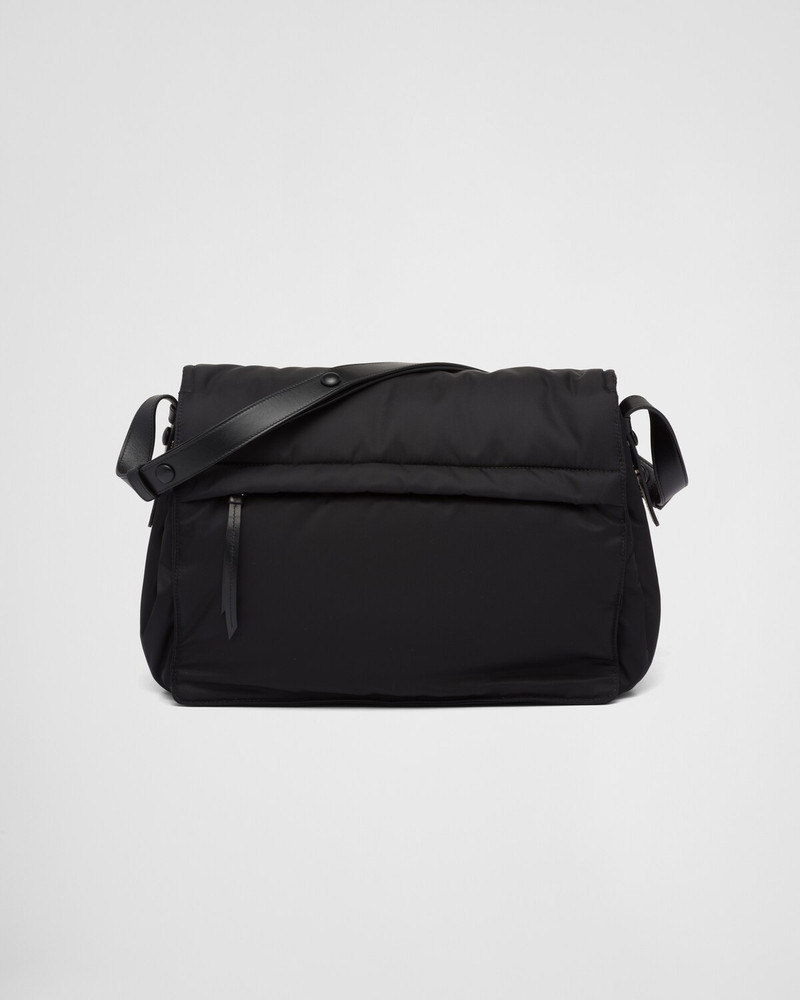 Re-Nylon large padded shoulder bag 4