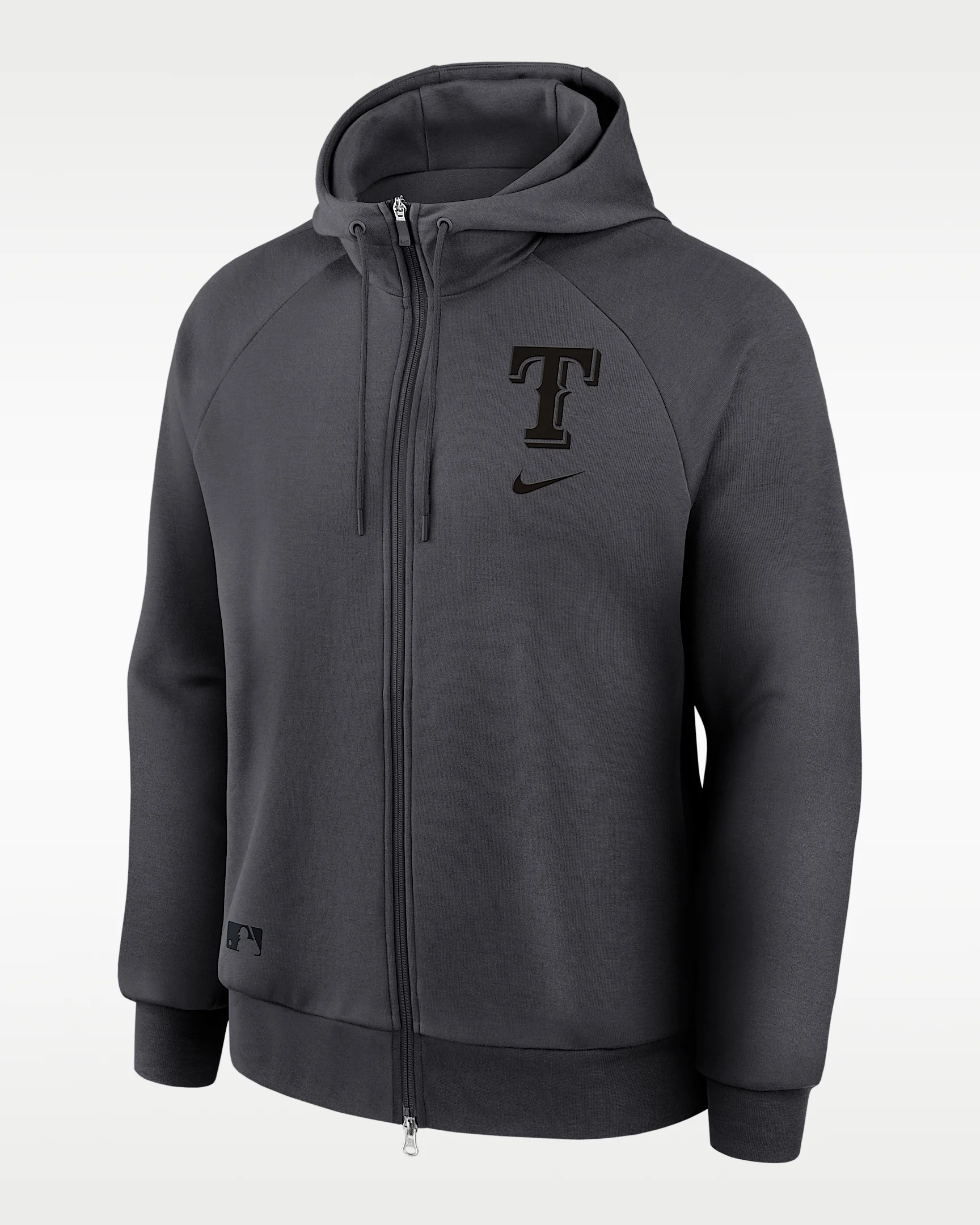 Texas Rangers Authentic Collection Men's Nike Dri-Fit MLB Full-Zip Hoodie - 1