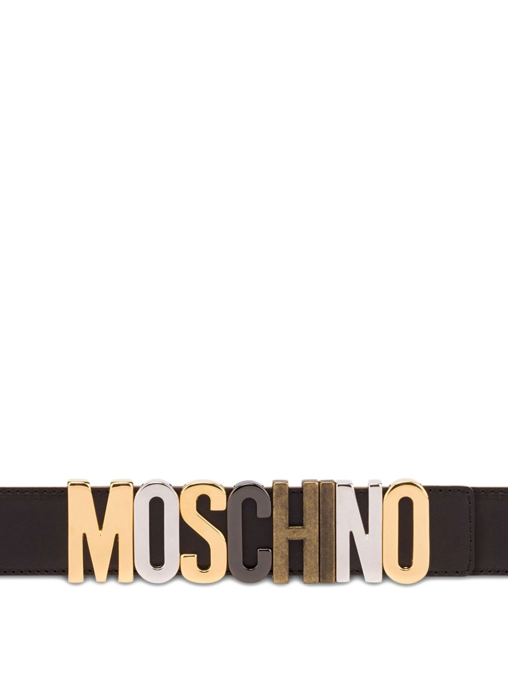 logo-lettering belt - 2