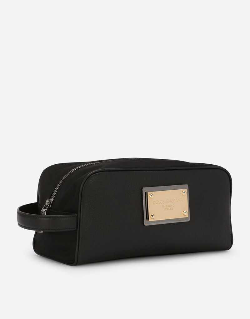 Dolce & Gabbana Nylon and calfskin toiletry bag outlook