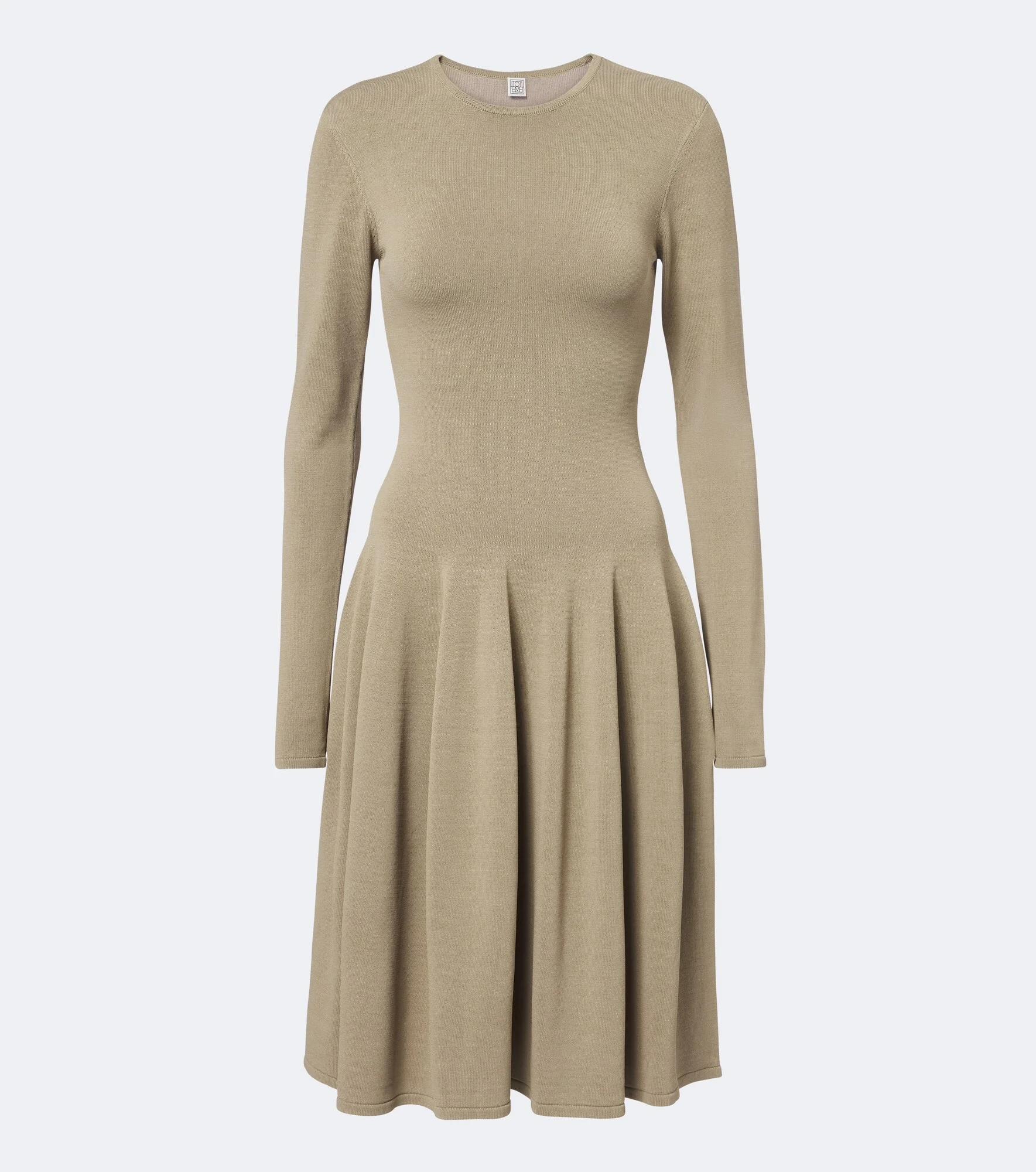 Knitted midi dress - 1