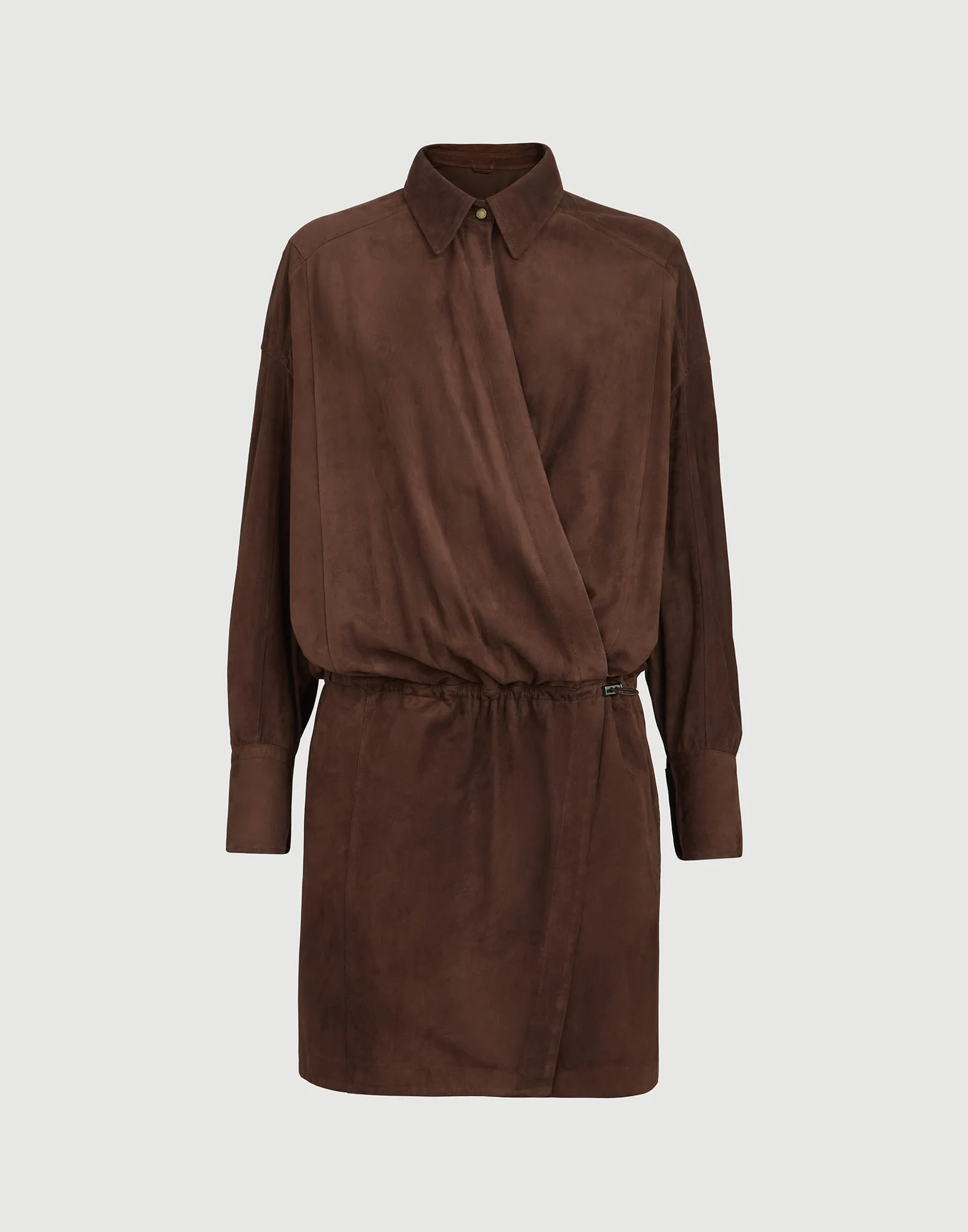Suede shirt dress - 1