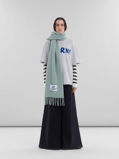 Marni TURQUOISE ALPACA SCARF outlook