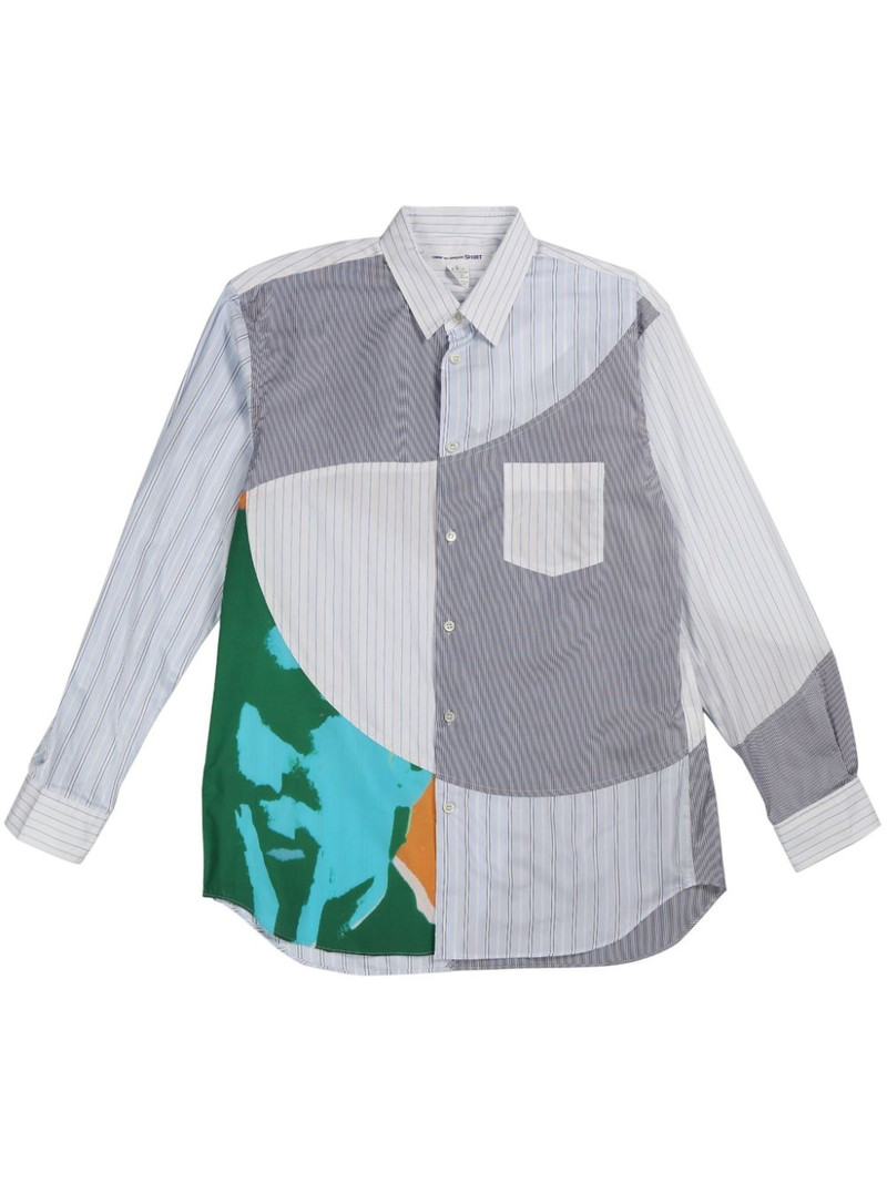 patchwork cotton shirt 1