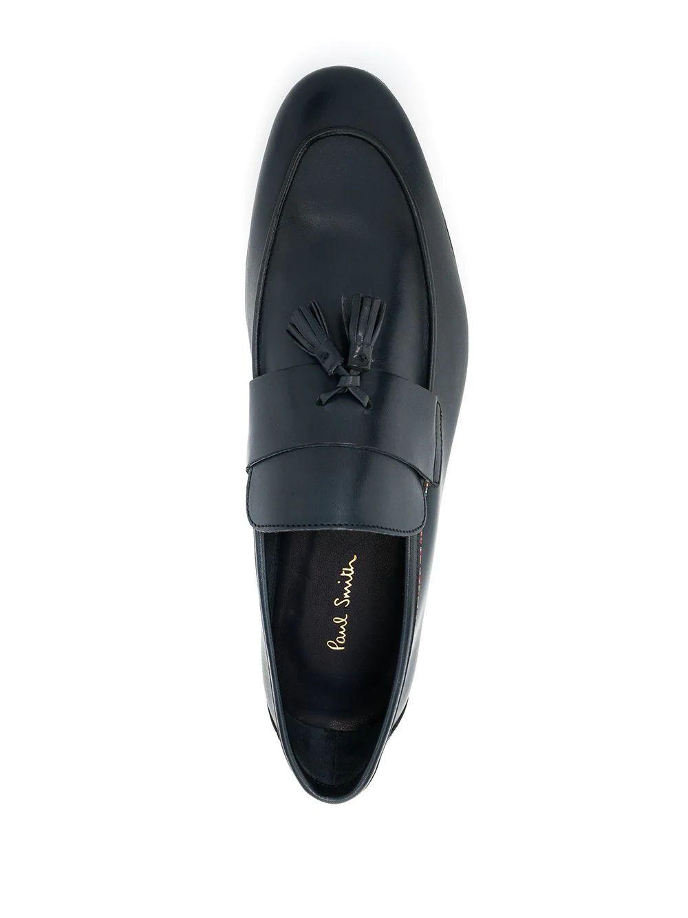 tassel slip-on leather loafers - 4