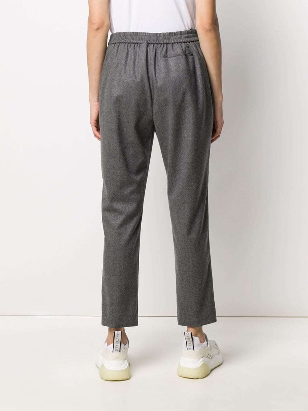 slim cropped trousers - 4