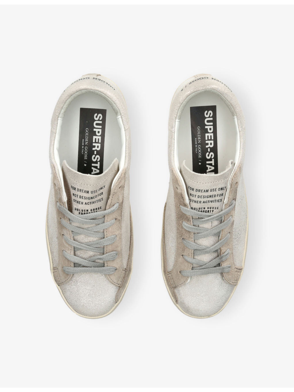 Women’s Super-Star Metallic-Suede Low-Top Trainers - 2