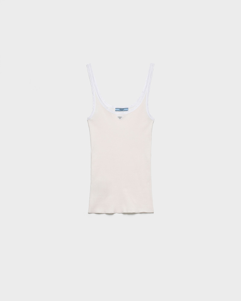 Ribbed cotton top 1
