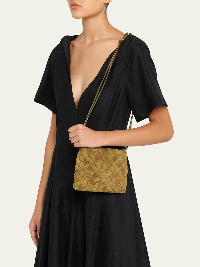 Bottega Veneta Small Suede Pouch Bag outlook