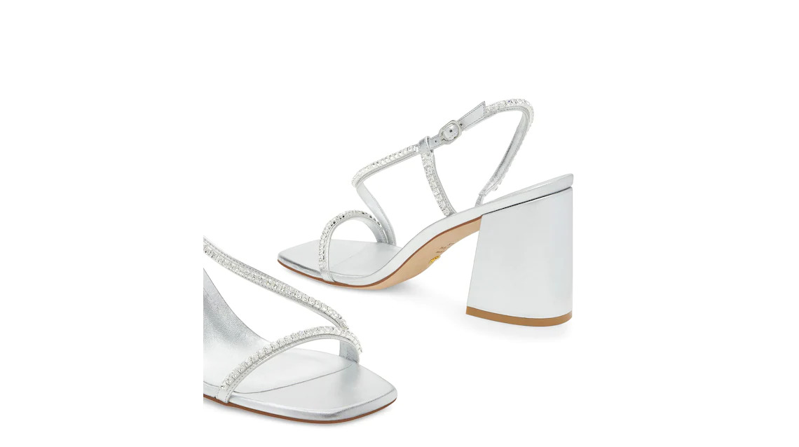 Soiree Crystal 85 Block Sandal - 3