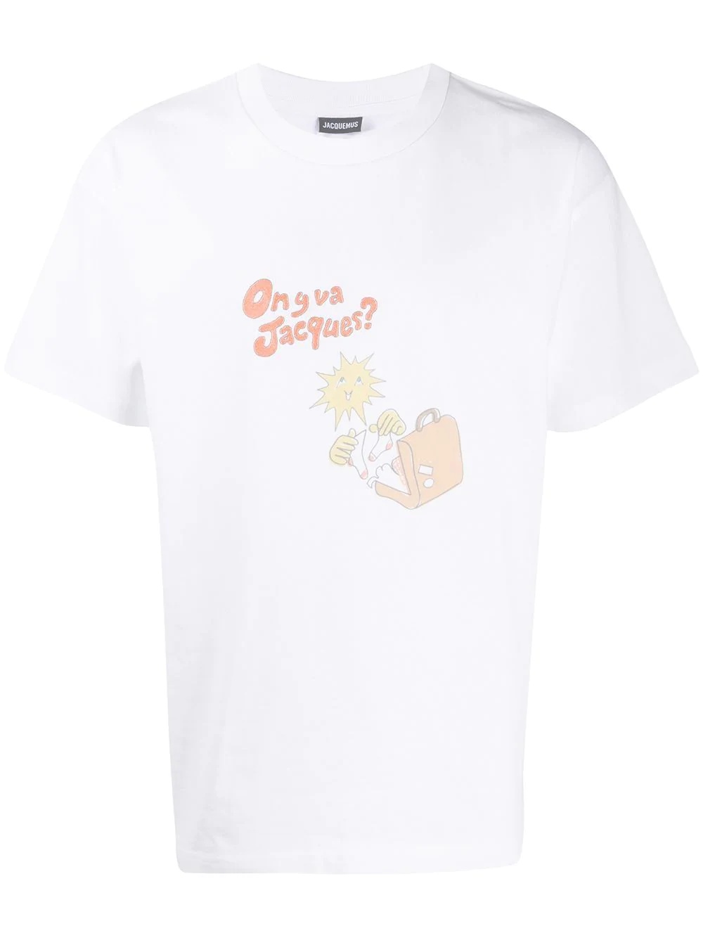 On Y Va Jacques printed T-shirt - 1