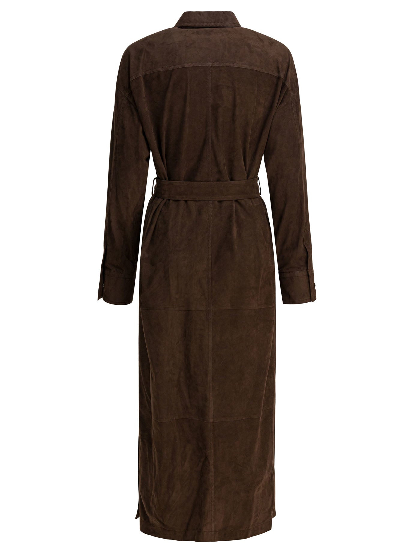 Brunello Cucinelli Chemisier Coat With Necklace - 2