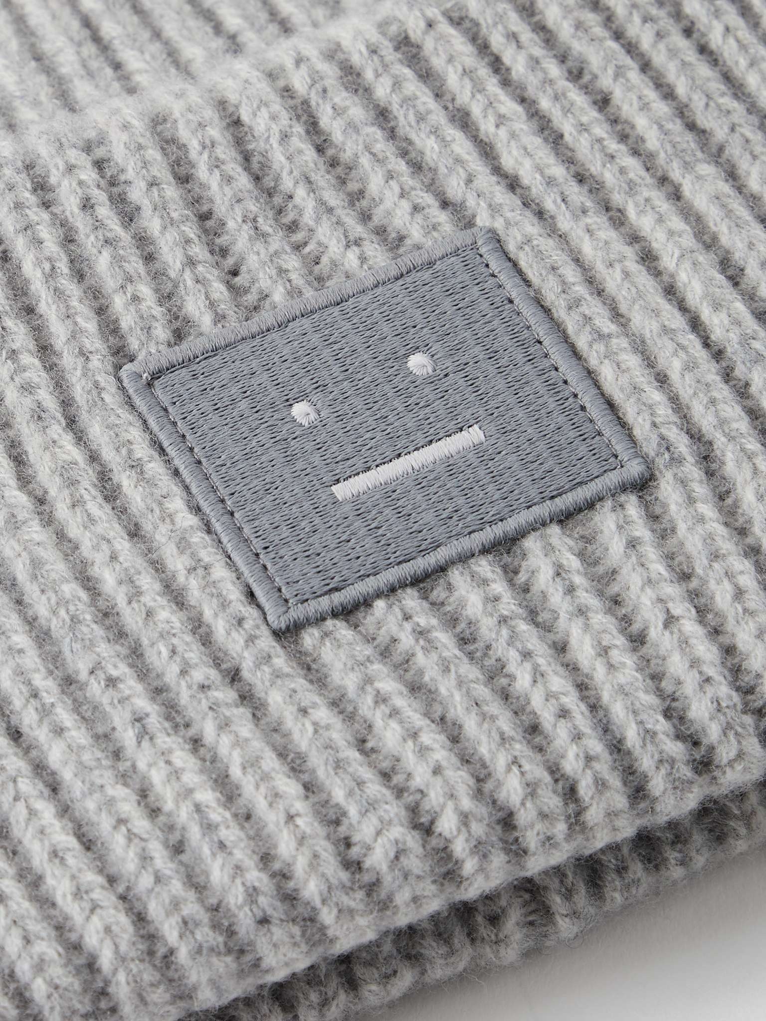 Logo-Appliquéd Ribbed Wool Beanie - 3