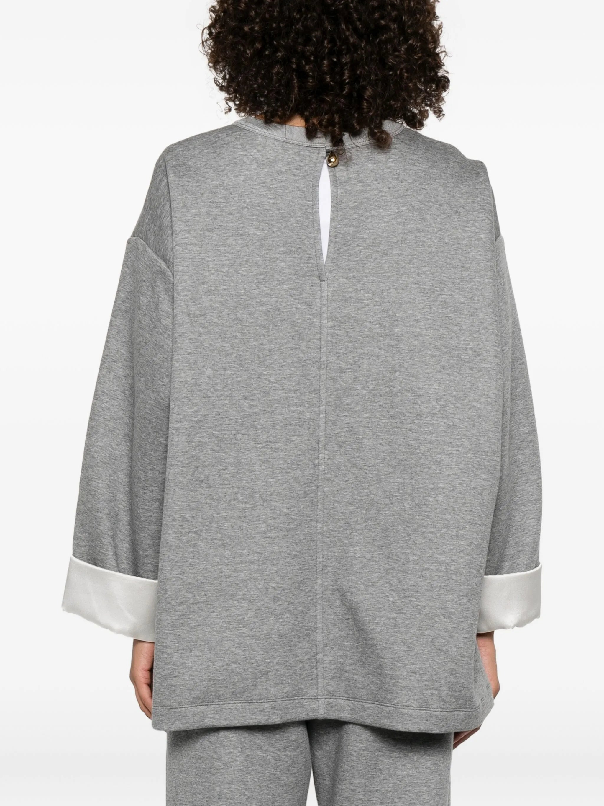Carven Contrasting-cuff Top - 3
