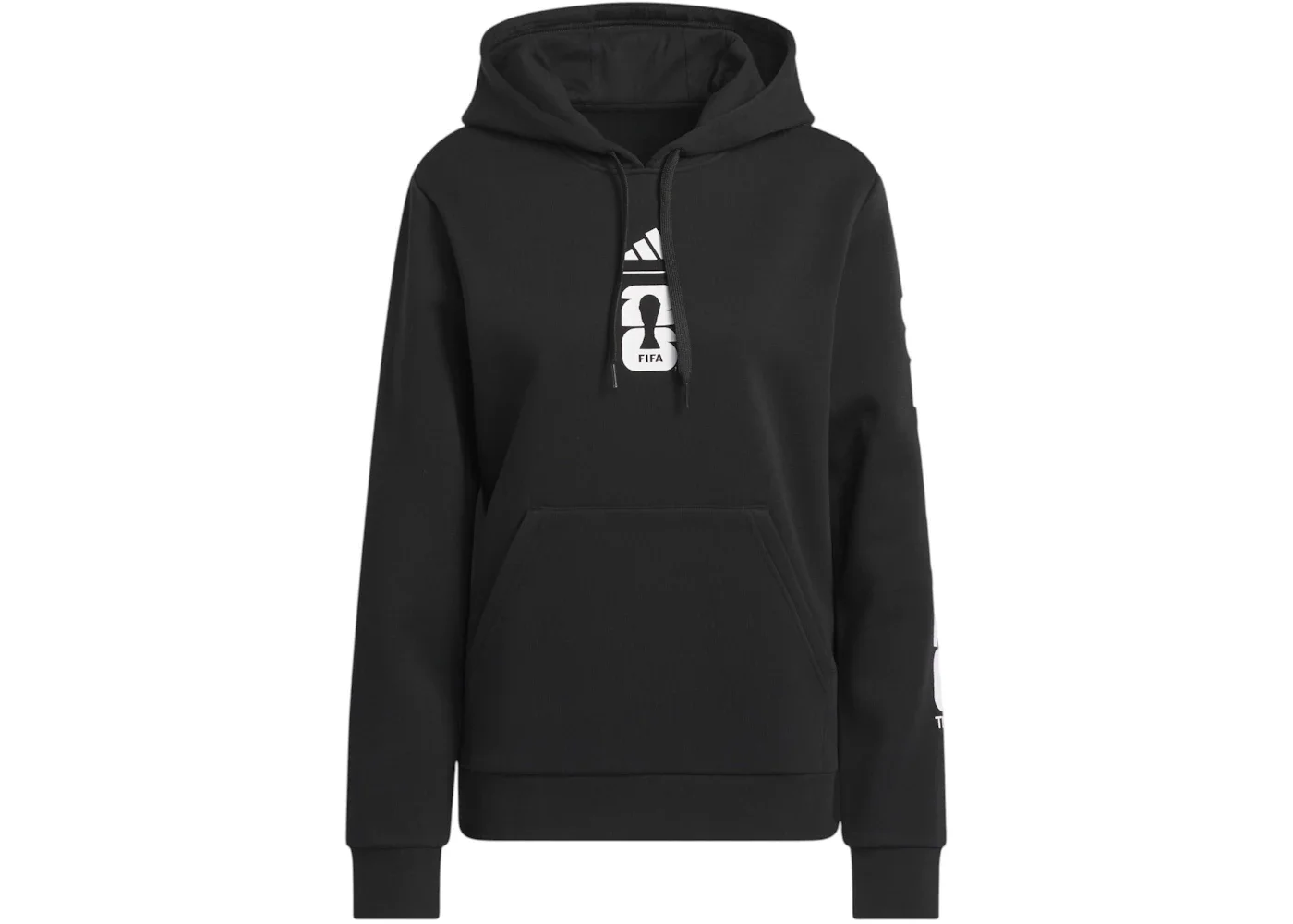 adidas FIFA World Cup 2026 Match Ball Graphic Hoodie Black - 1
