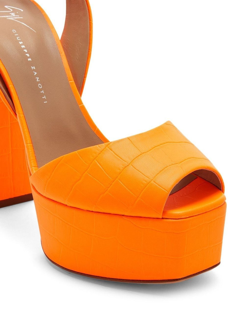 Betty 120mm platform sandals 4