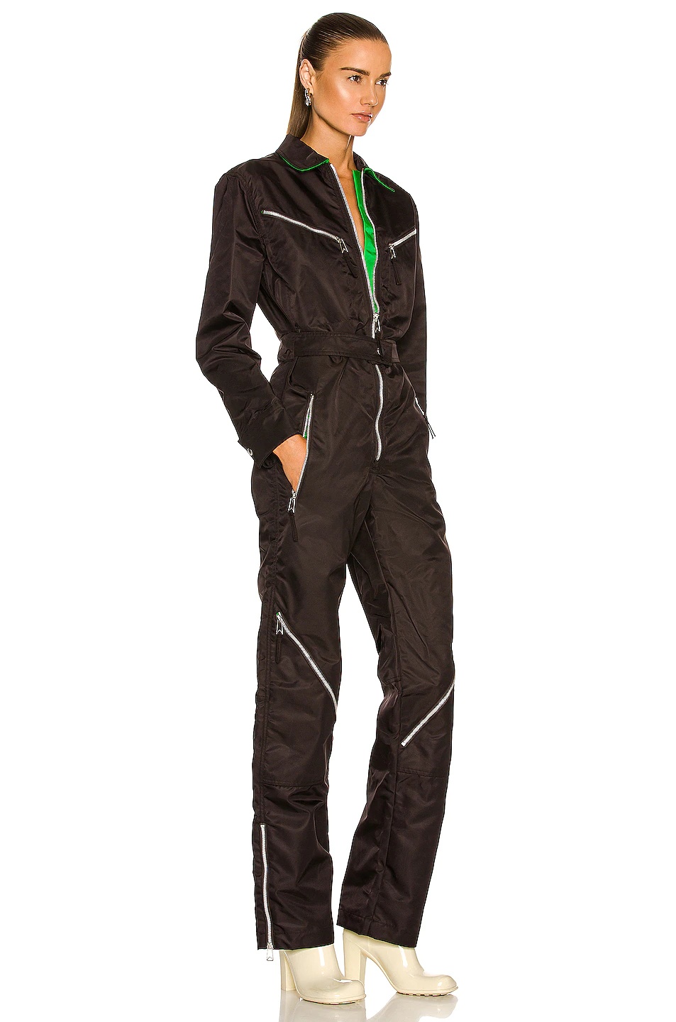 Nylon Long Jumpsuit - 2