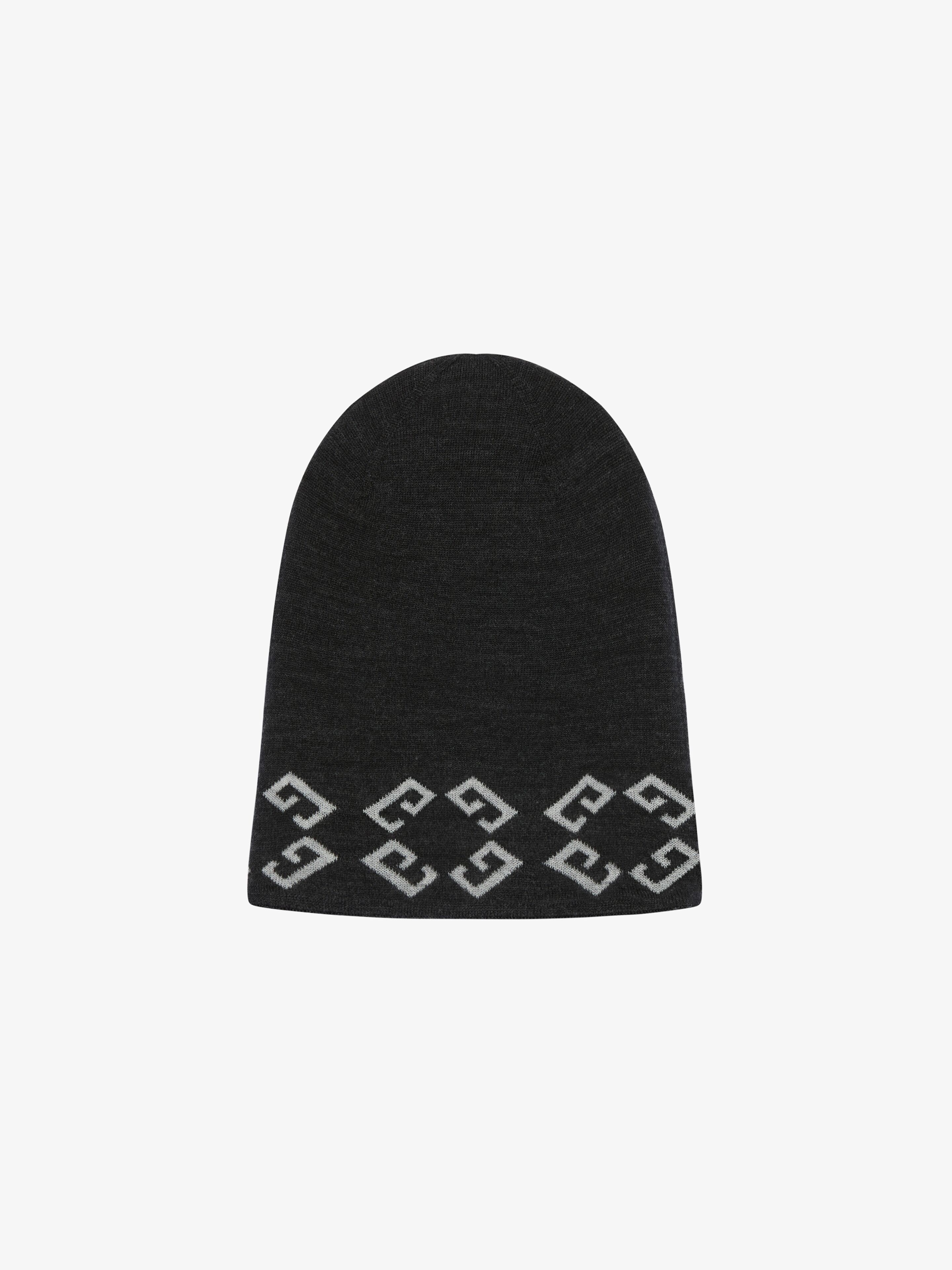 GIVENCHY MONOGRAM 72 DOUBLE SIDED BEANIE IN WOOL - 2