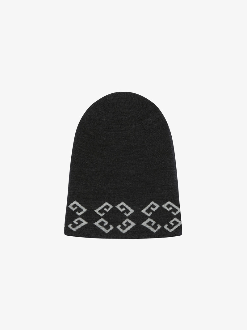 Givenchy GIVENCHY MONOGRAM 72 DOUBLE SIDED BEANIE IN WOOL outlook