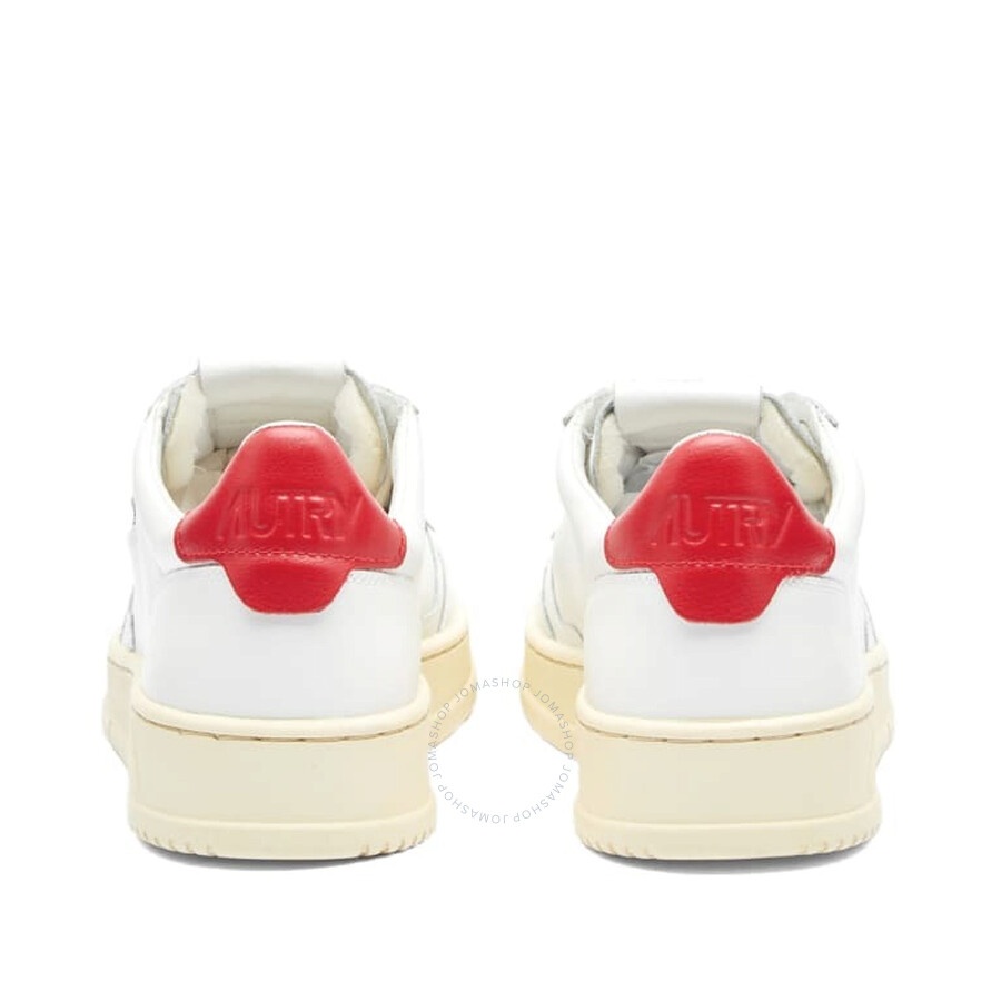 Autry Men's Red Medalist Low-Top Sneakers - 3