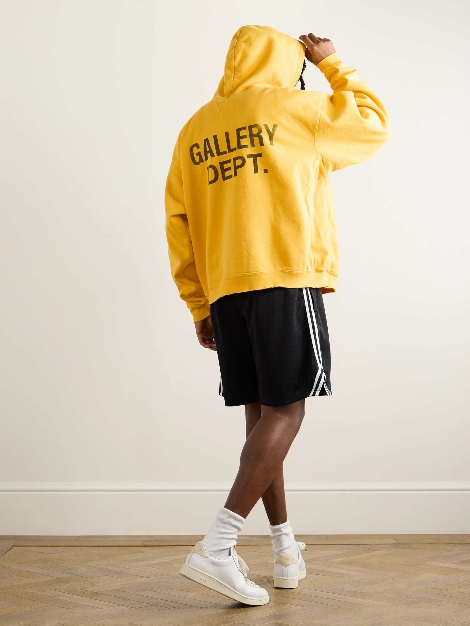 90's Oversized Logo-Print Cotton-Jersey Hoodie - 2