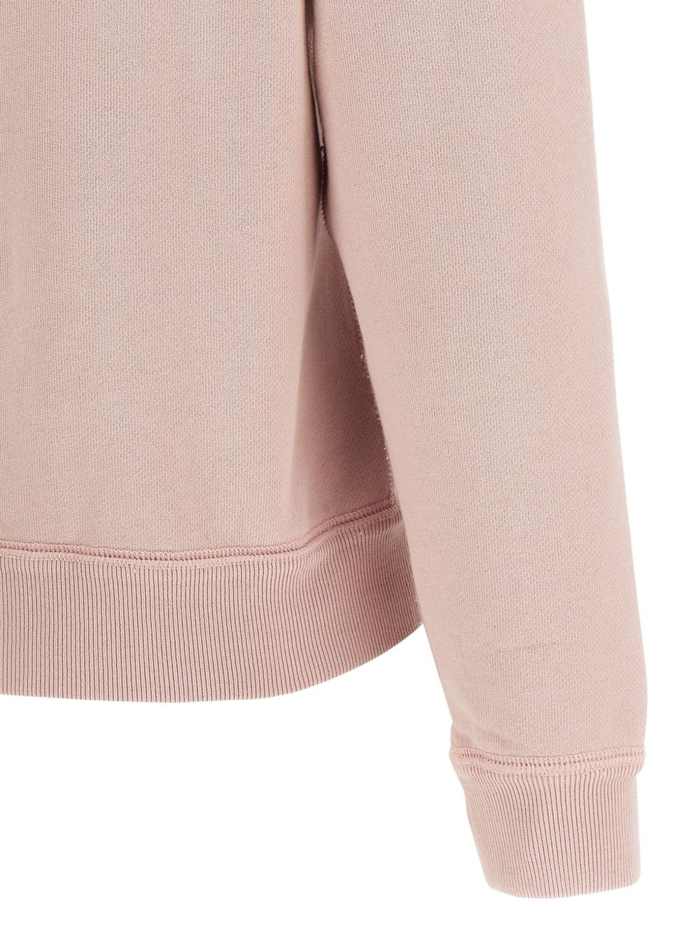 logo-embroidered crew-neck sweater - 4