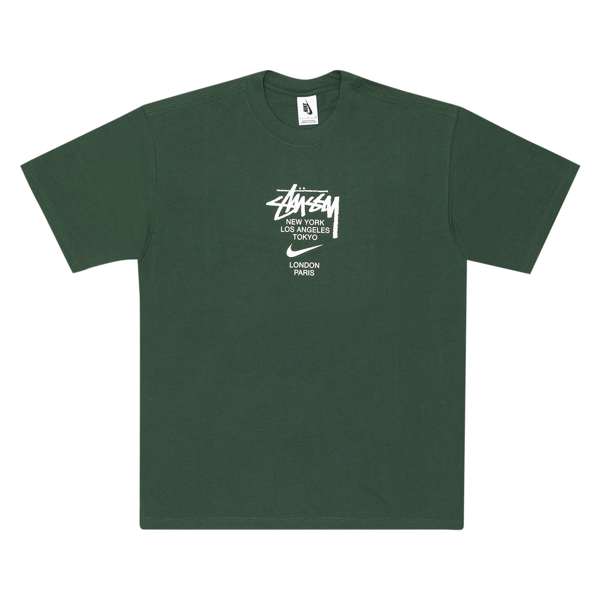 Nike x Stussy International Tee 'Gorge Green' - 1