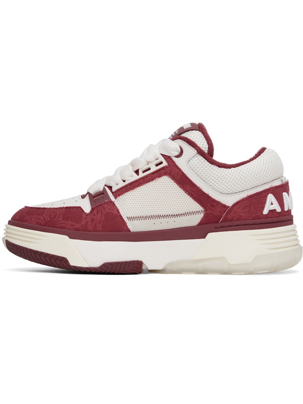 White & Red MA Quad MA-1 Sneakers - 3