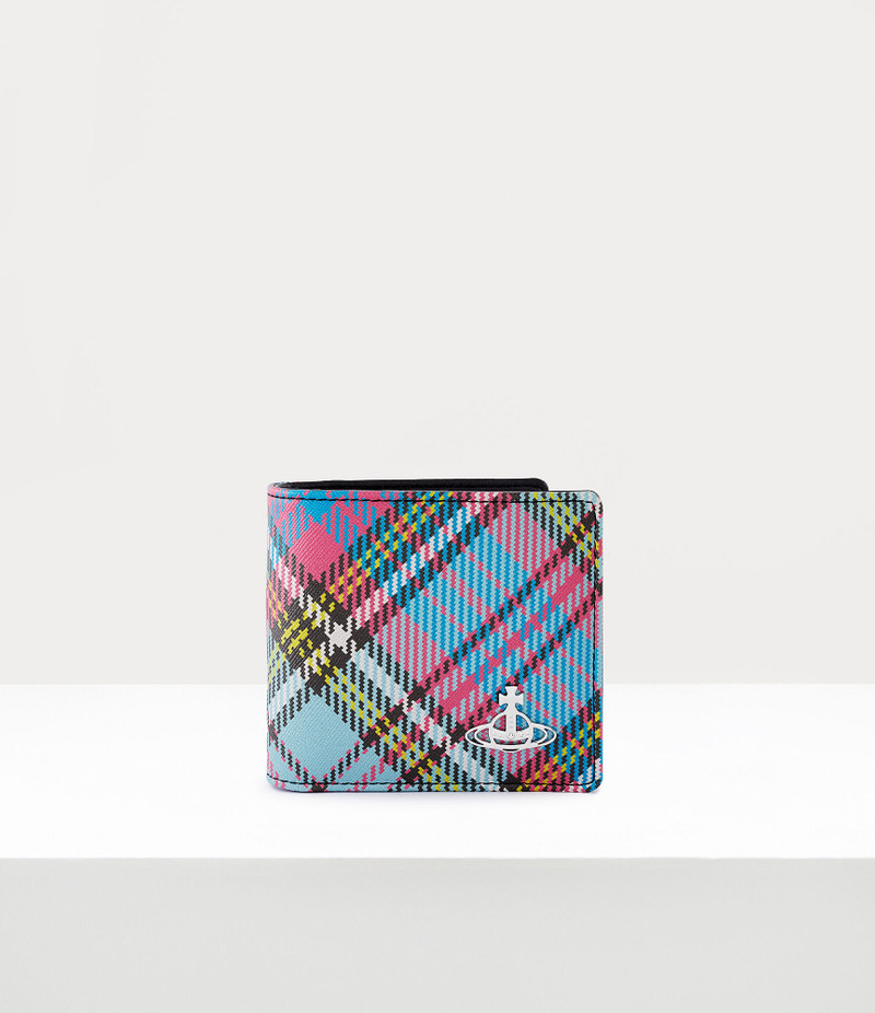 BIOGREEN SAFFIANO PRINTED BILLFOLD WITH COIN POCKET 1