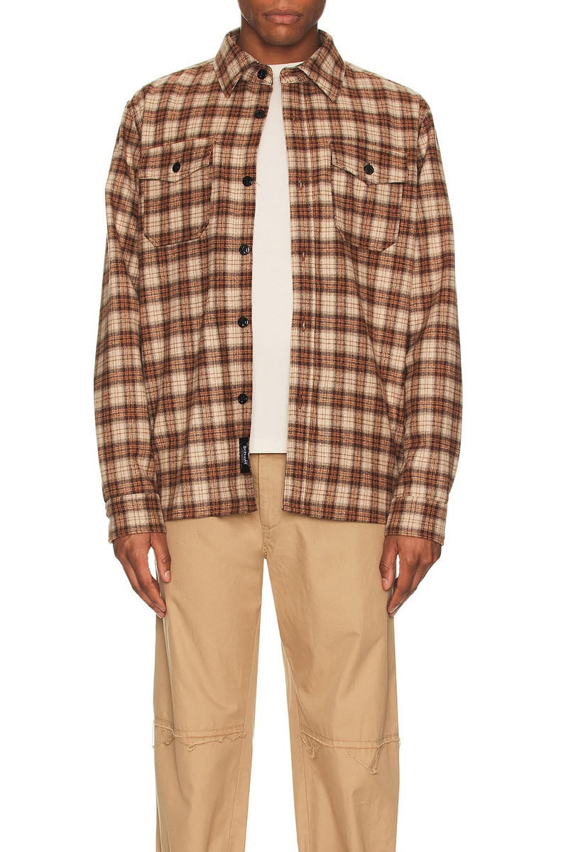 Schott NYC Plaid Cpo Shirt outlook