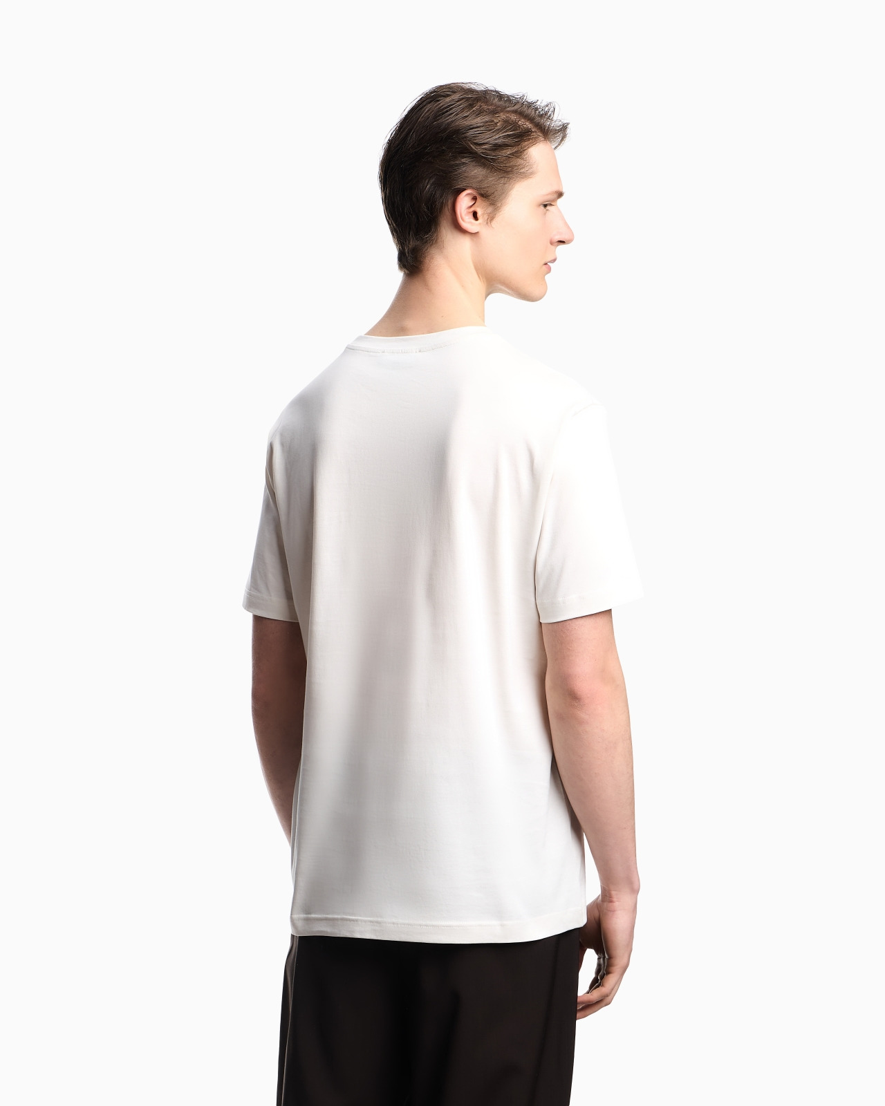 ASV JERSEY T-SHIRT WITH GOBLET AND FOLIAGE PRINT - 3