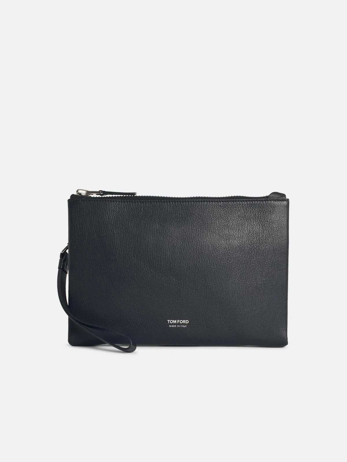 BLACK LEATHER DOCUMENT HOLDER - 1